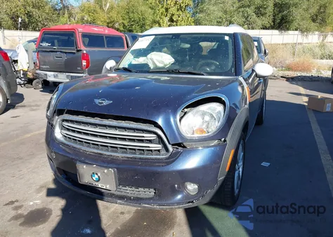 2015 Mini Countryman Cooper из США, поврежденный, VIN WMWZB3C50FWR43809